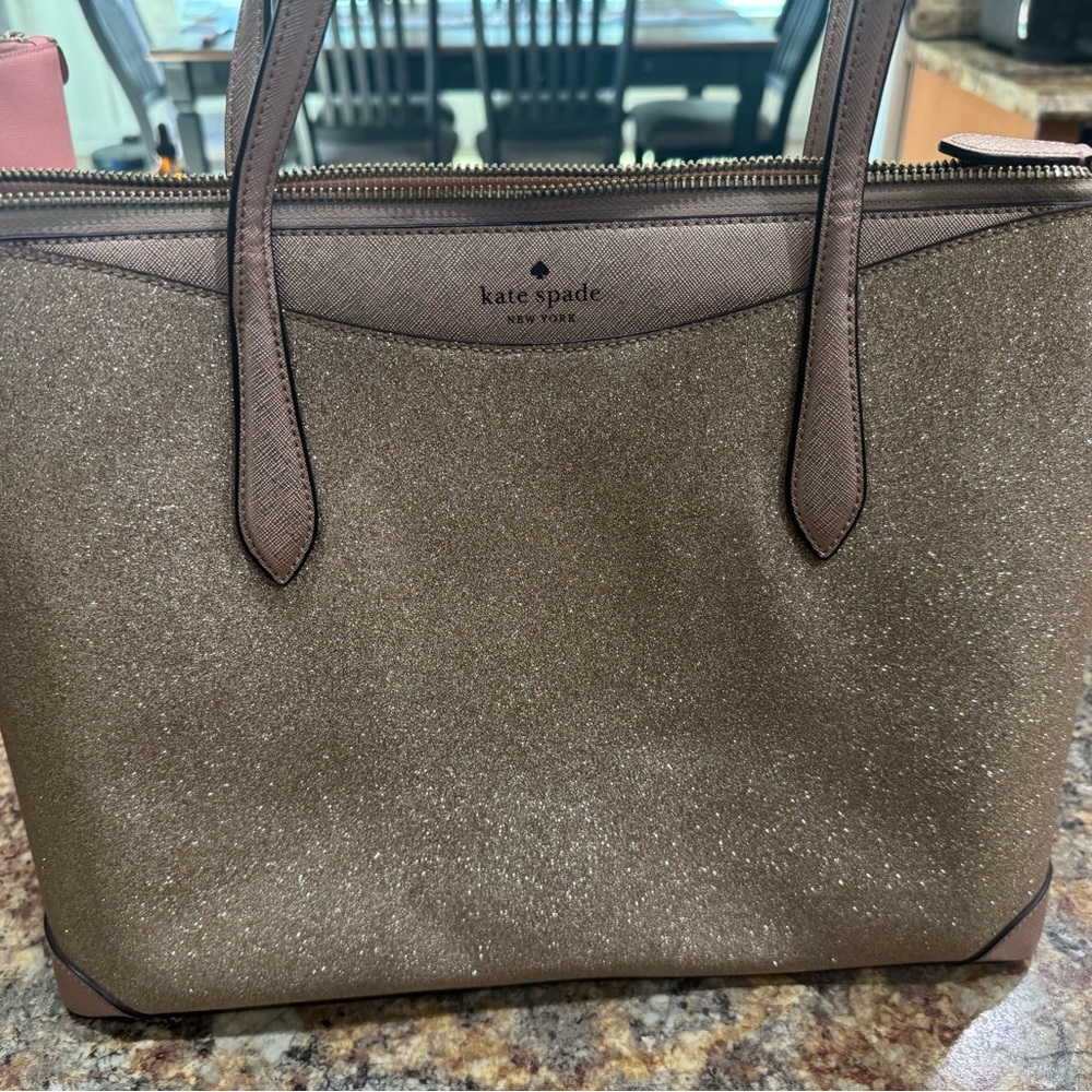 Kate Spade Sparkling Brown Tote